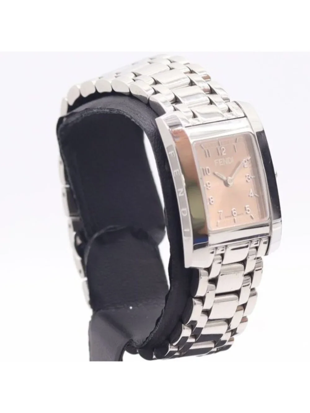 Fendi Quartz Pink Dial Watch